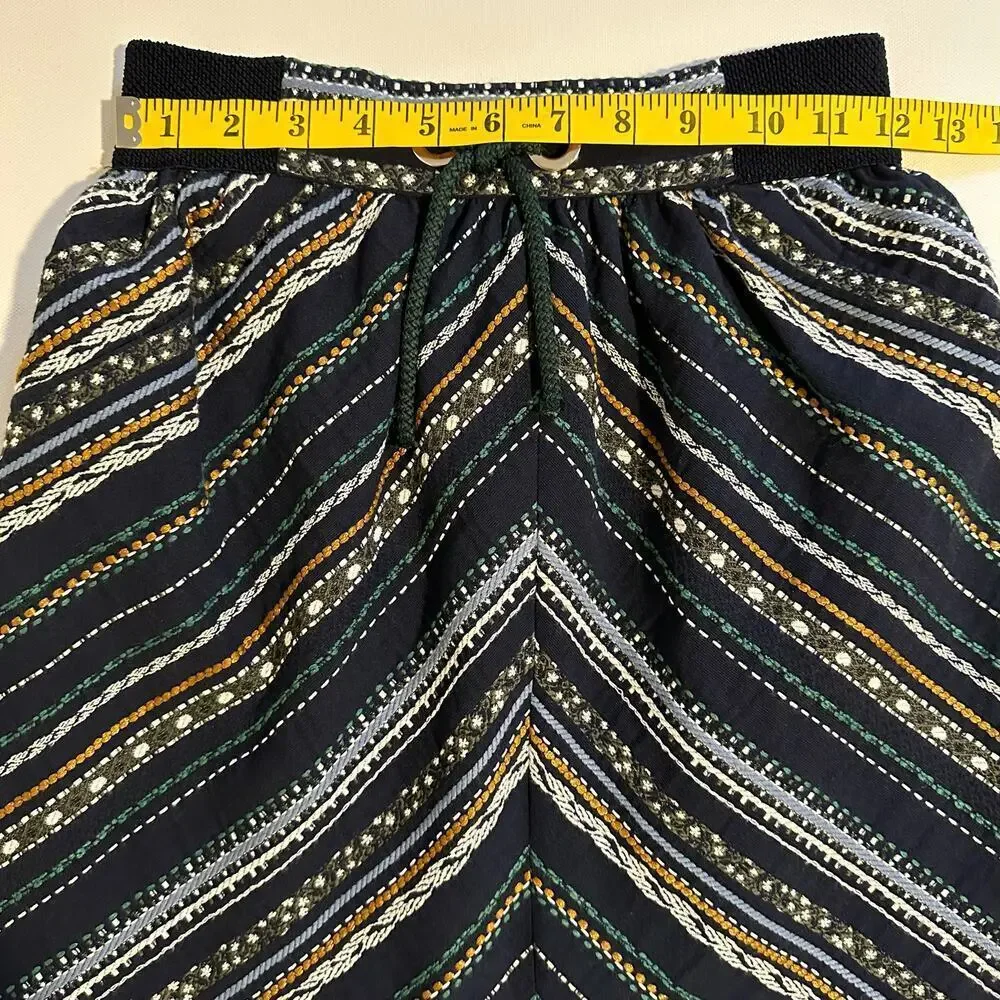NWOT Zara Embroidered Jacuard Skirt Girls 11/12